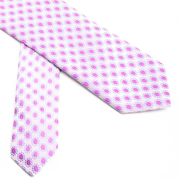 Penrose Tie Men Medium Violet Red - Picture 4 of 5